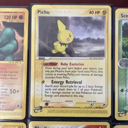 Pokemon TCG E-Reader Regular Rare Vintage 2002/2003 Nine Card Lot NM - Image 2