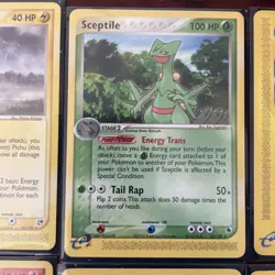 Pokemon TCG E-Reader Regular Rare Vintage 2002/2003 Nine Card Lot NM - Image 3