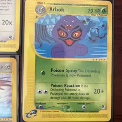 Pokemon TCG E-Reader Regular Rare Vintage 2002/2003 Nine Card Lot NM - Image 5