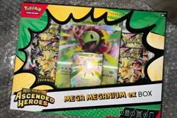 Pokemon Mega Meganium Ex Mega Evolution Ascended Heroes Box NEW SEALED - Image 1