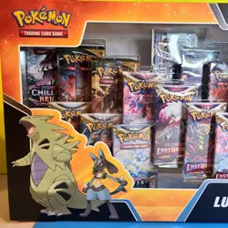 Pokemon Lucario V & Tyranitar V Collector's Box SEALED - Image 3