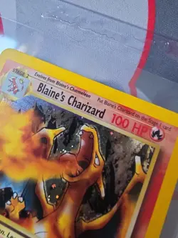 Pokemon Gym Challenge 2000 Blaine's Charizard Holo Rare - Image 2