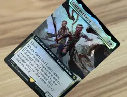 Gatta and Luzzu (Extended Art) #134 FOIL - MTG Final Fantasy FIC Commander Magic - Image 1