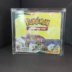 Sealed Evolving Skies Booster Box Pokemon TCG SWSH07 Sword & Shield w/Acrylic - Image 1
