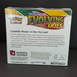 Sealed Evolving Skies Booster Box Pokemon TCG SWSH07 Sword & Shield w/Acrylic - Image 5