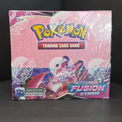 Sealed Fusion Strike Booster Box Pokemon TCG SWSH08 Sword & Shield - Image 1