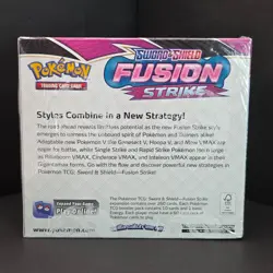 Sealed Fusion Strike Booster Box Pokemon TCG SWSH08 Sword & Shield - Image 4