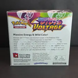 Sealed Vivid Voltage Booster Box Pokemon TCG Sword & Shield SWSH04 - Image 4