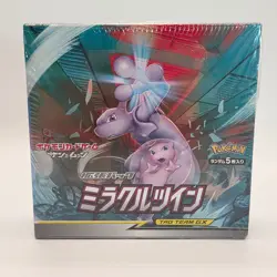 Pokemon Sun & Moon Miracle Twin Booster Box Japanese Tag Team GX SM11 Sealed - Image 1