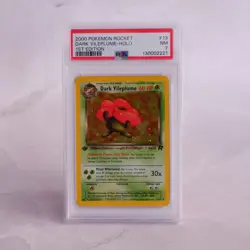 Pokemon Dark Vileplume 13/82 1st Edition Team Rocket Holo PSA 7 – WOTC Graded - Image 1