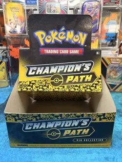 Pokemon Champion's Path Pin Collection w/display box: Lot of 7. READ DESCRIPTION - Image 2