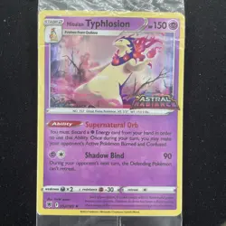 Hisuian Typhlosion - 052/189 - Sealed - Astral Radiance Stamped Pokemon Card - Image 1