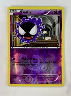 Gastly 2015 Pokemon XY Breakthrough Reverse Holo #58/162 * Light Play - Image 1