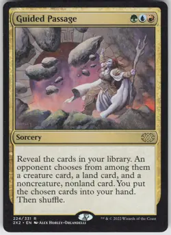 MTG Guided Passage 224 Double Masters 2022 R Normal NM - Image 1