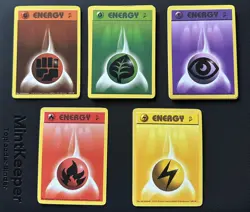 Vintage Pokemon Base Set 2 Energy Lot x14 – WotC 2000 – Mixed Types - Image 2