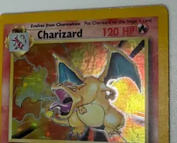 Pokemon Company Base Set Charizard 4/102 Holo Unlimited English 1999 120HP - Image 5