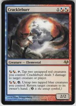 MTG Crackleburr 100 Eventide R Normal NM - Image 1