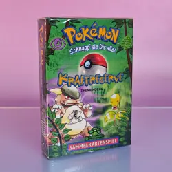 KRAFTRESERVE POKEMON 1999 DSCHUNGEL THEMEN DECK DEUTSCH OVP SEALED - Image 1