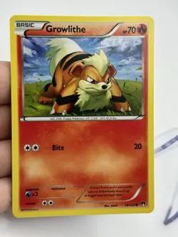 Arcanine 11/122 & Growlithe 10/122 2016 BREAKpoint Pokemon Near Mint A4 - Image 4