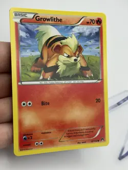 Arcanine 11/122 & Growlithe 10/122 2016 BREAKpoint Pokemon Near Mint A4 - Image 5