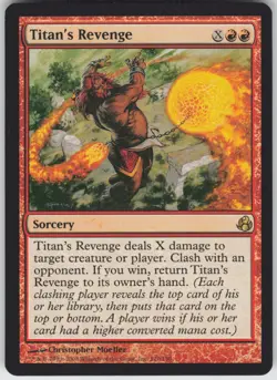 MTG Titan's Revenge 110 Morningtide R Normal NM - Image 1