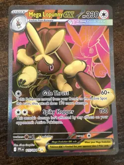 Mega Lopunny EX 115/094 Phantasmal Flames English Pokemon Cards TCG - Image 2