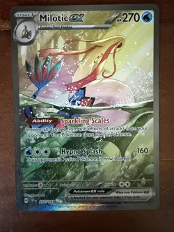 Milotic ex 237/191 SIR Special Illustration Rare Pokemon Surging Sparks NM - Image 1