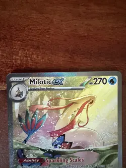 Milotic ex 237/191 SIR Special Illustration Rare Pokemon Surging Sparks NM - Image 2