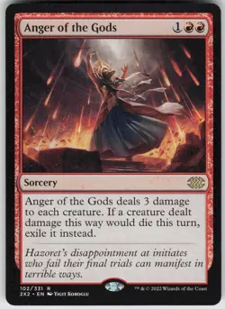 MTG Anger of the Gods 102 Double Masters 2022 R Normal NM - Image 1