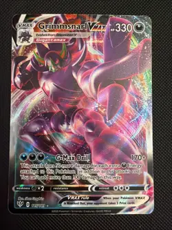 Grimmsnarl VMAX - 115/189 - Pokemon Darkness Ablaze Sword Shield Rare Card - Image 1