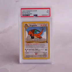 Pokemon Dragonite Movie Promo Holo PSA 7 – Nintendo 1999 WOTC Graded Card - Image 1