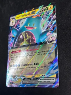🪶Pokemon TCG Ionos Bellibolt ex 053/159 Journey Together Double Rare Holo NM - Image 3
