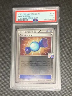 Rare Candy 136 Holo - XY-P Japanese Gym Promo Pokemon Card - PSA 9 - Image 1