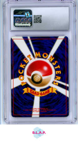 POLIWRATH BASE SET HOLO POKEMON CGC 8 - Image 2
