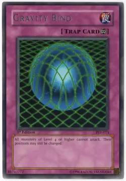 PSV-073 Gravity Bind 1st Edition Mint Pharaoh's Servant Yugioh - Image 1