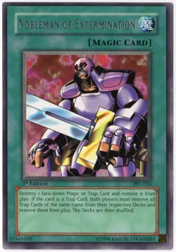 PSV-035 Nobleman of Extermination 1st Edition Mint Pharaoh's Servant Yugioh - Image 1