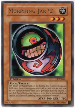 PSV-040 Morphing Jar #2 1st Edition Mint Pharaoh's Servant Yugioh - Image 1