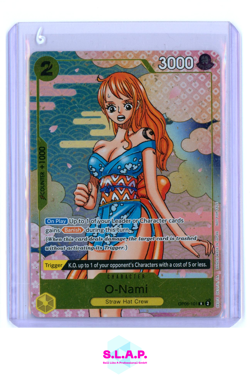 NAMI ONE PIECE OP06-101 2024 WINGS OF THE CAPTAIN HOLO ENGLISCH - Image 1