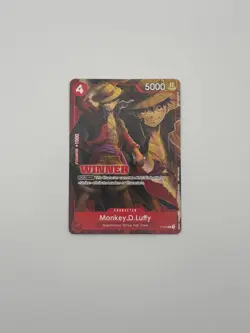 One Piece Card Game - Monkey.D.Luffy P-007 (Winner Tournament Pack Vol. 1) EN NM - Image 1