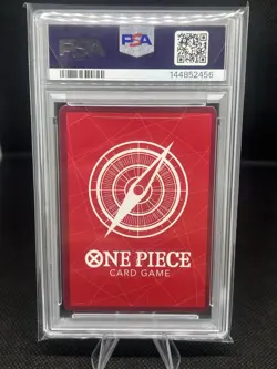2024 ONE PIECE OP09-EMPERORS IN THE NEW WORLD ALTERNATE ART #001 SHANKS PSA 10 - Image 2