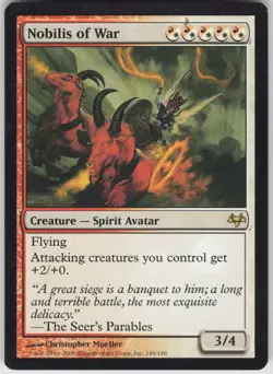 MTG Nobilis of War 195 Modern Masters 2015 R Normal NM - Image 1