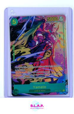 YAMATO ONE PIECE OP01-121 2022 ROMANCE DAWN HOLO ENGLISCH - Image 1