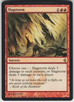 MTG Slagstorm 75 Mirrodin Besieged R Normal NM - Image 1