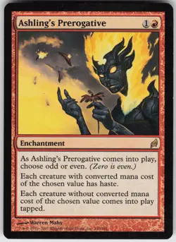 MTG Ashling's Prerogative 150 Lorwyn R Normal NM - Image 1