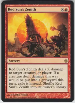 MTG Red Sun's Zenith 74 Mirrodin Besieged R Normal NM - Image 1