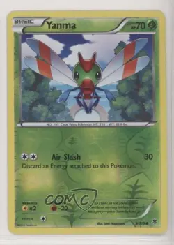 Yanma Reverse Foil Pokemon XY Phantom Forces #3 - Image 1