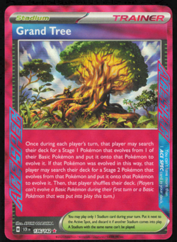 Pokemon TCG - Grand Tree 136/142 - Stellar Crown - ACE Spec Holo NM - Image 1