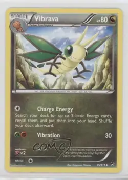 Vibrava Pokemon XY Furious Fists #75 - Image 1