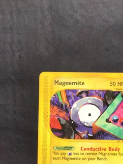 Pokemon Cards: Aquapolis Common: Magnemite 91/147 - Image 2