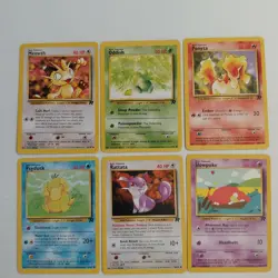 Pokemon TCG Team Rocket Set of 5 Uncommon, 24 Common total 29 cards - Image 4